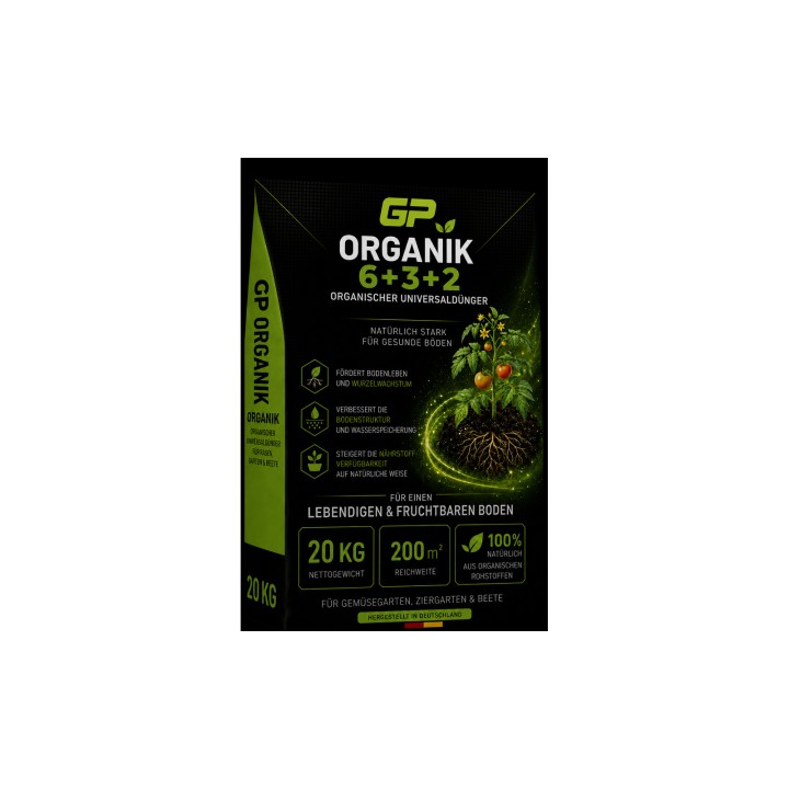 GP Organik • Profi Bio-Gartendünger 6-3-2