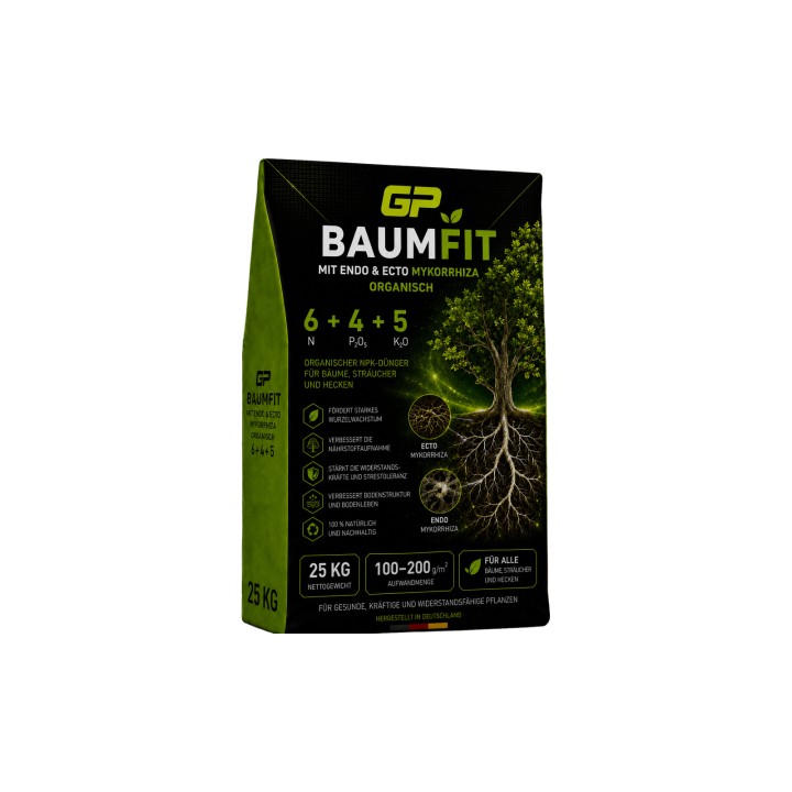 GP Baumfit • Profi Baumdünger 6-4-5 mit Mykorrhiza